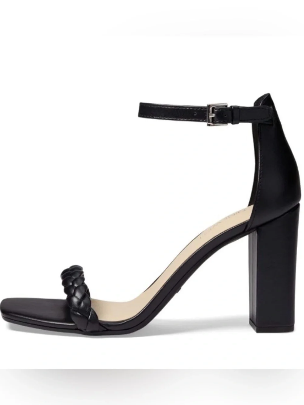 Nine West braided block heels